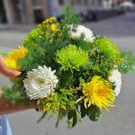 Bouquet-Yellow-White-Green-Anastasia-Chrysanthemums-barcelona