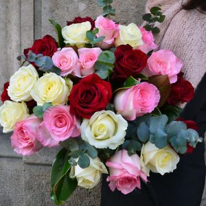 mixed-roses
