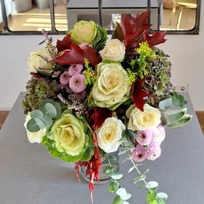 Autumn-flower-arrangement-in-Barcelona