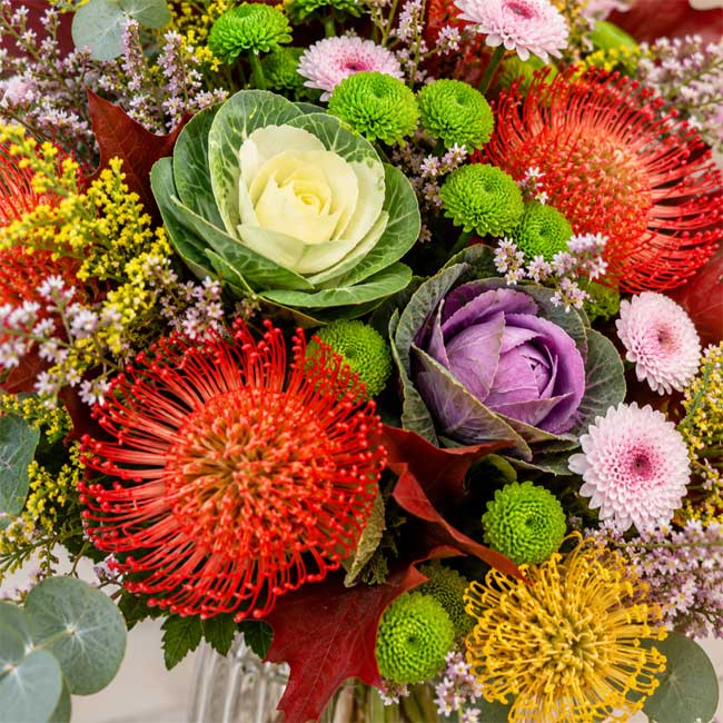 Buy autumn flowers bouquet