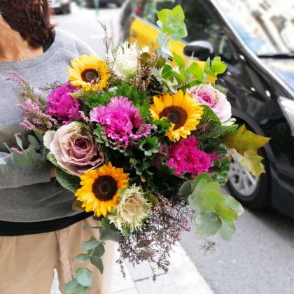 sunflowers-and-coliflor