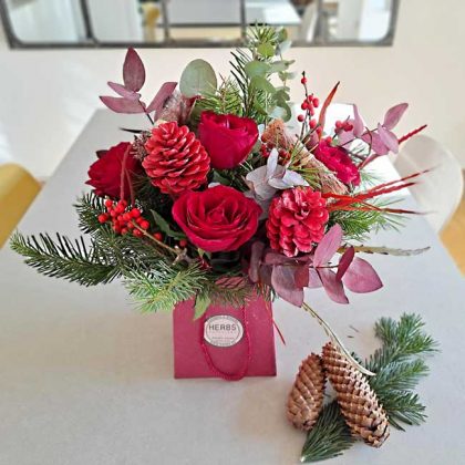 red-flower-arrangement