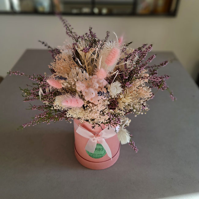 dried-pink-bouquets