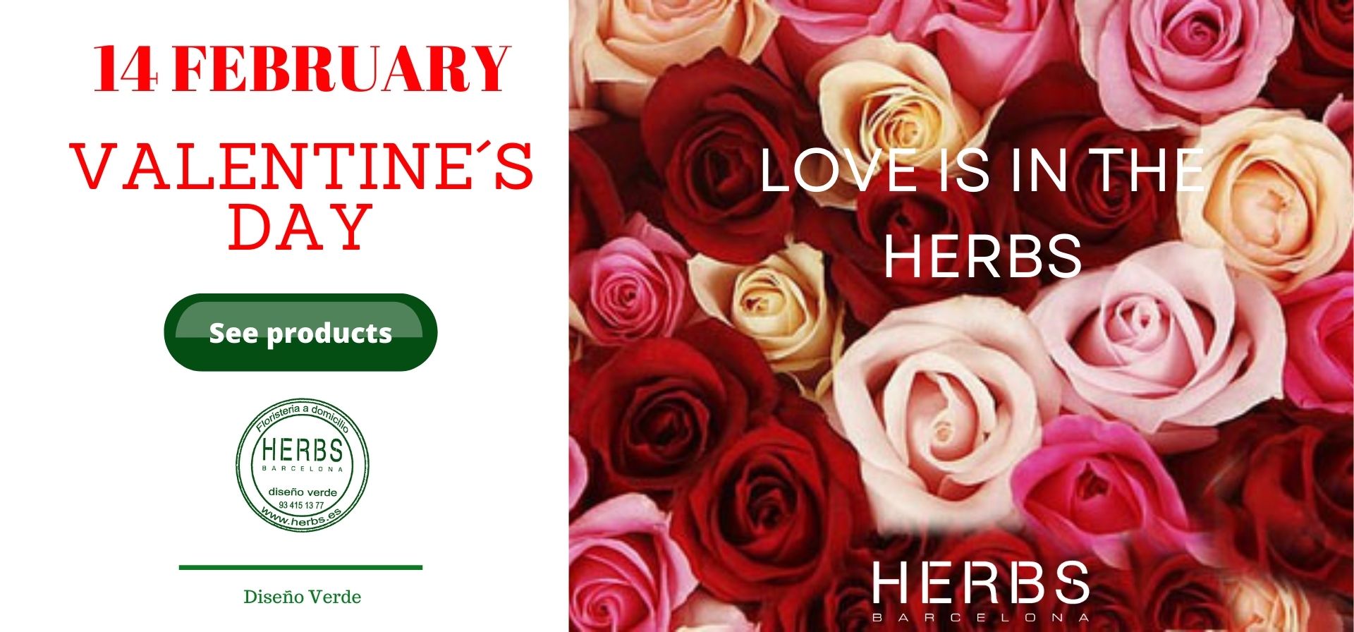 FLOWERS-VALENTINE-BARCELONA