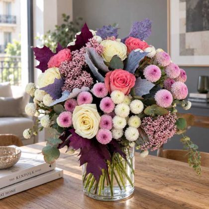 bouquet assorted pastel